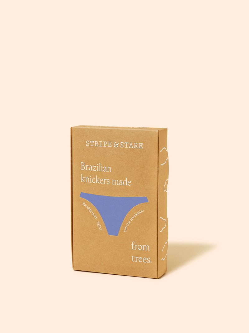 Brazilian Brief - Denim Blue & Buttercream Wholegood Inter-United Ltd
