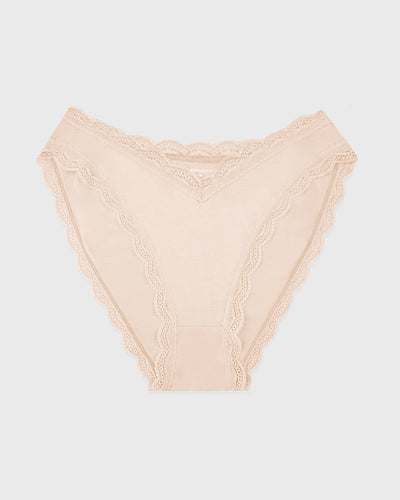 Dipped Tanga Brief - Sand Stripe & Stare