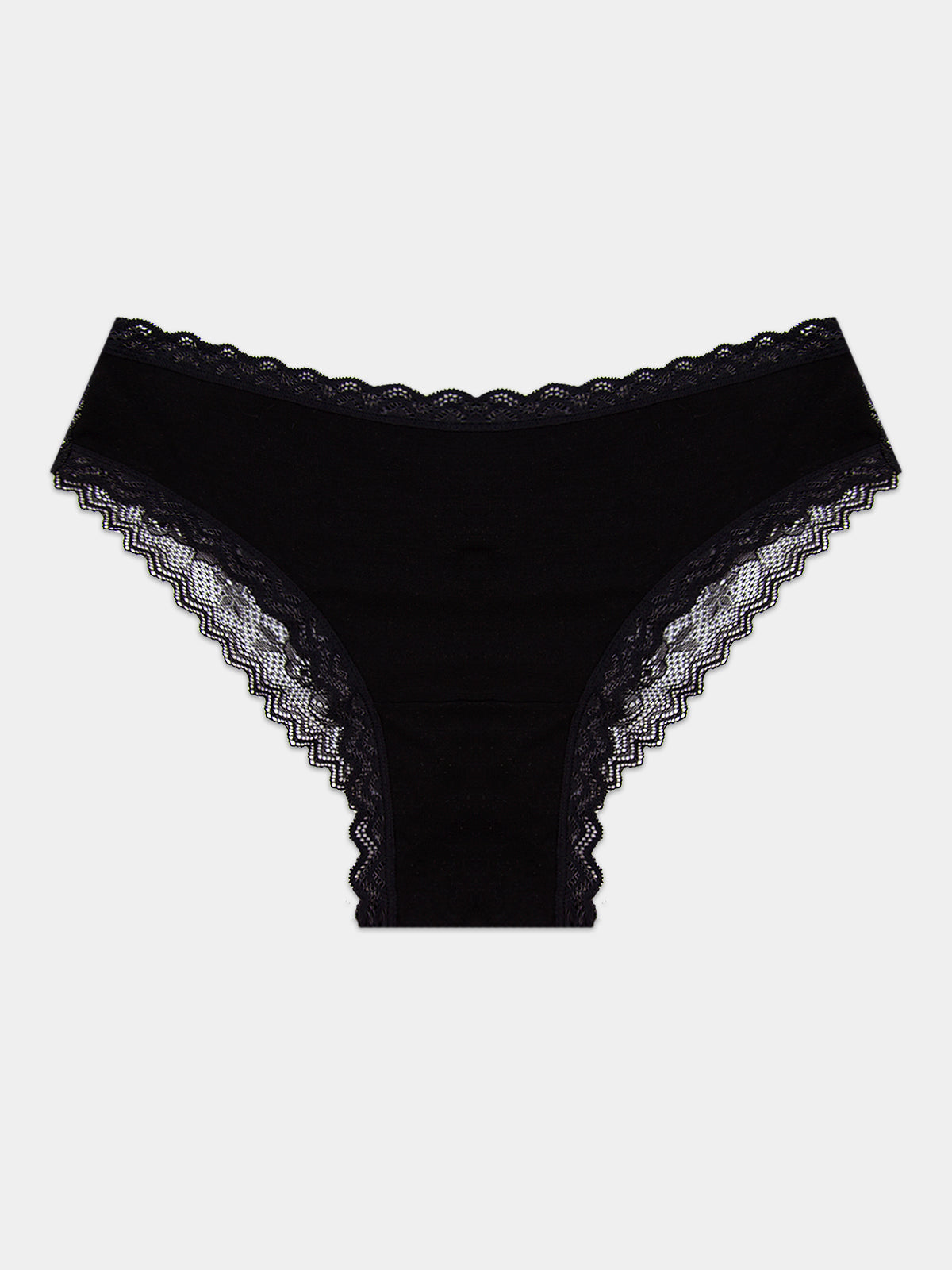 Eco Lace Brazilian Brief - Black Hop Lun Limited