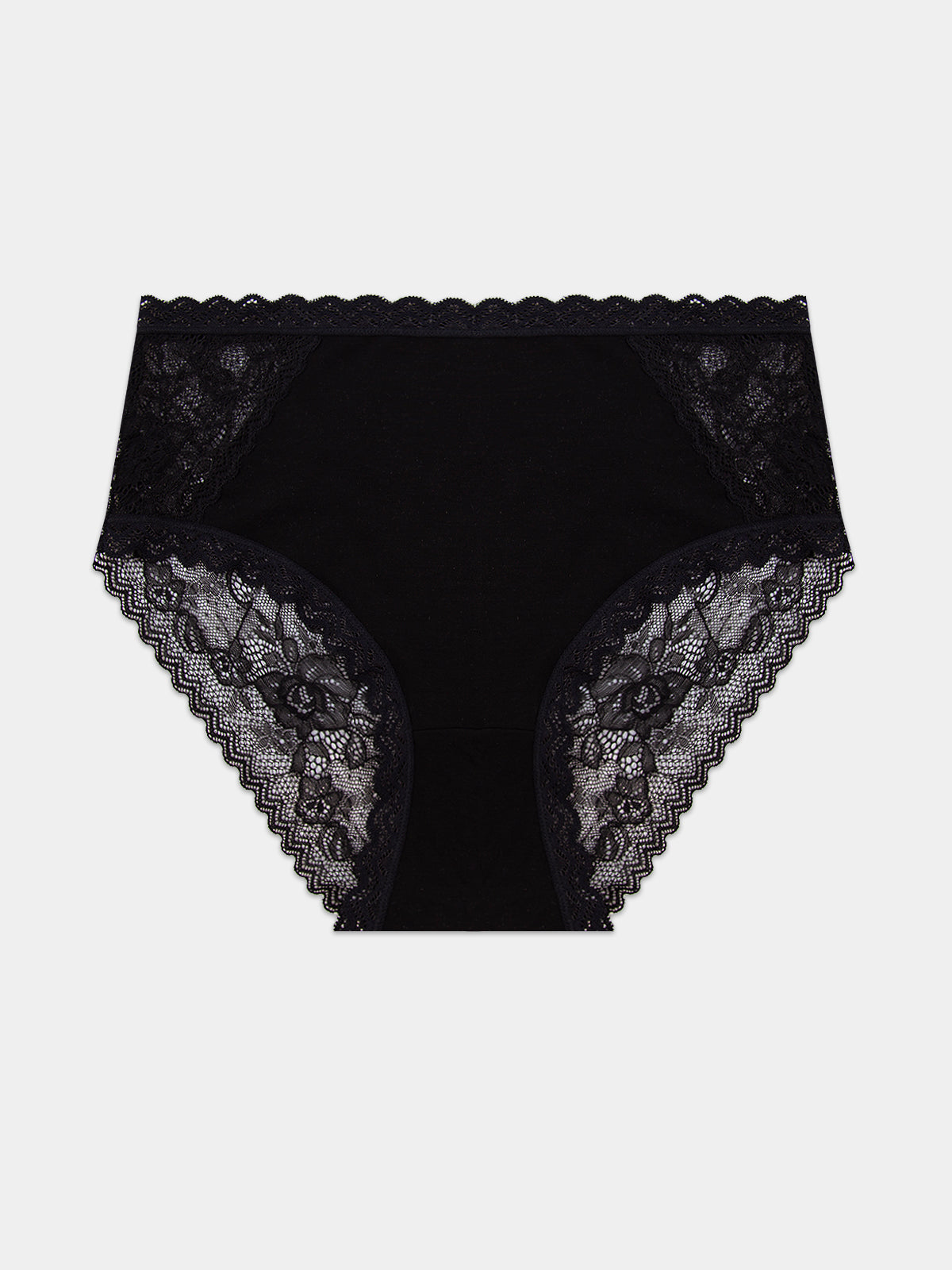 Eco Lace High Rise Brief - Black Hop Lun Limited