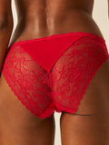 Eco Lace Original Brief - Lipstick Red