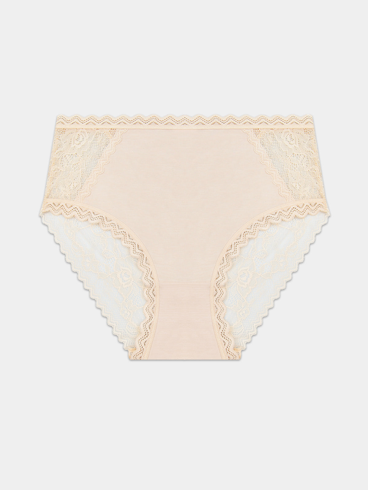 Eco Lace High Rise Brief - Sand Hop Lun Limited