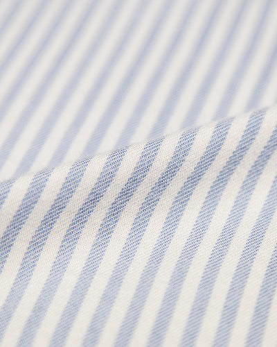 Soft Brushed Woven Pajama Short - Blue Stripe Stripe & Stare