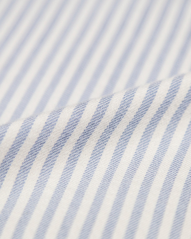 Soft Brushed Woven Pajama Bottoms - Blue Stripe