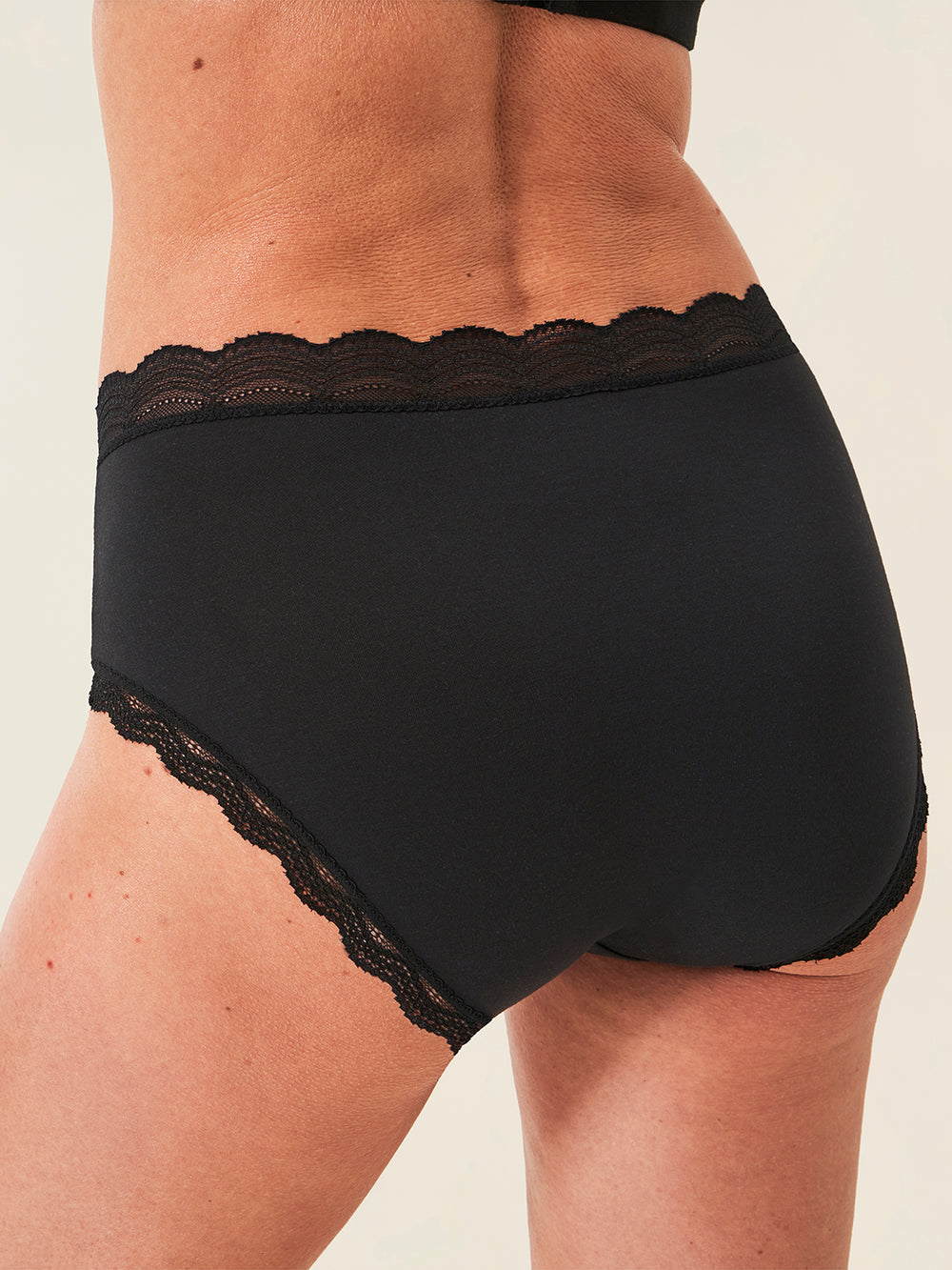 High Rise Brief Four Pack - Black Charming Garment Enterprises Co