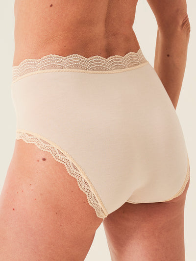 High Rise Brief Four Pack - Sand Charming Garment Enterprises Co