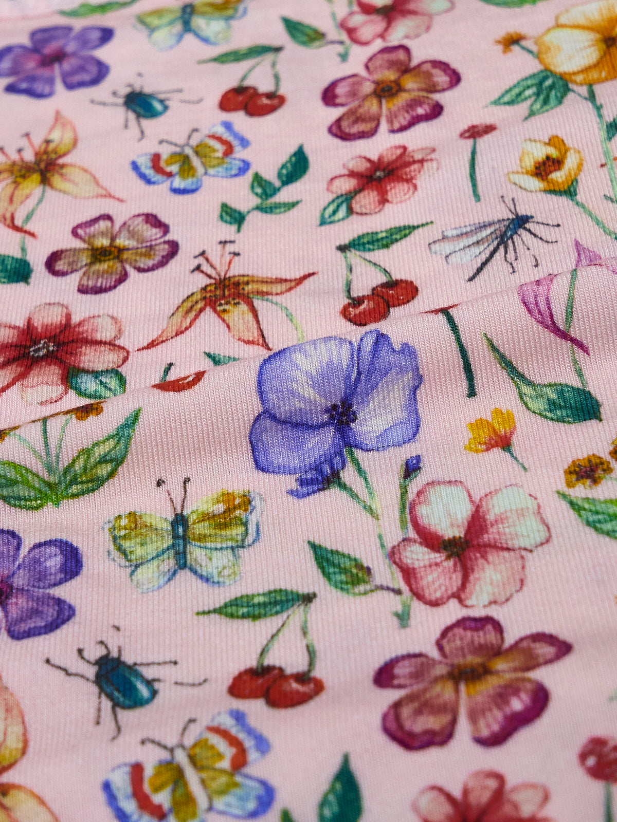 Light Lace Triangle Bra - Ethereal Wildflowers