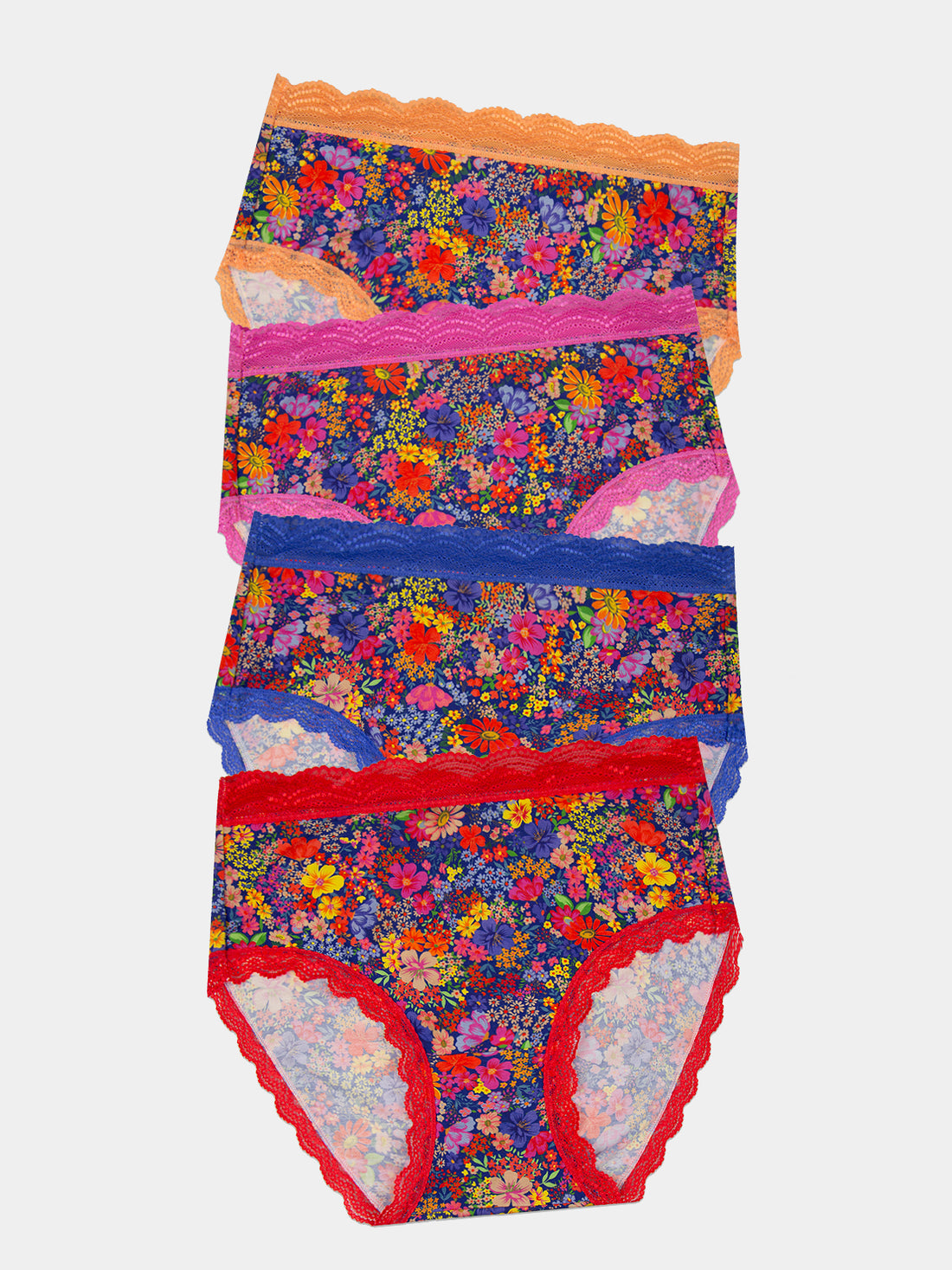 High Rise Brief Four Pack - Full Bloom Wholegood Inter-United Ltd