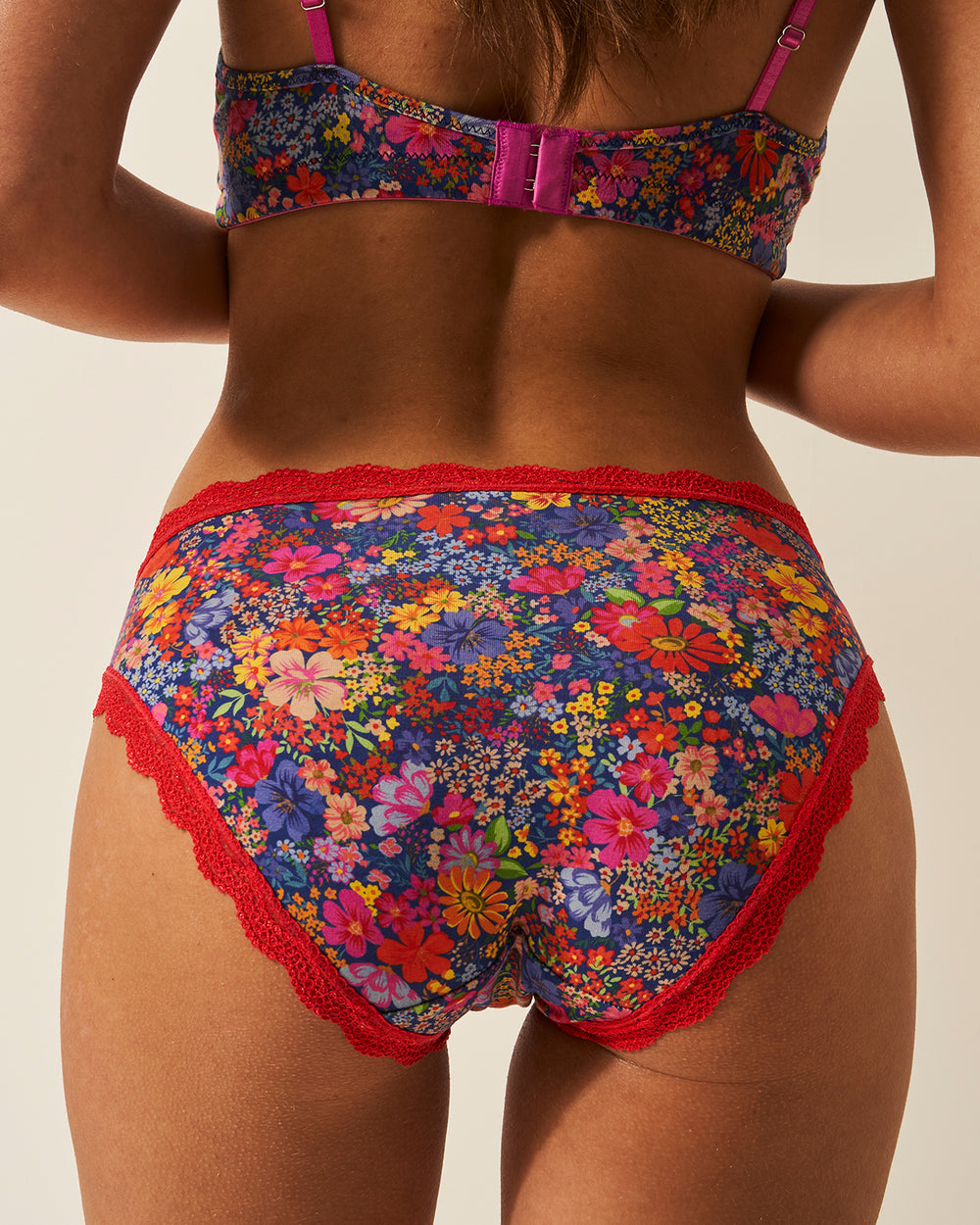 The Original Brief Four Pack - Full Bloom Stripe & Stare