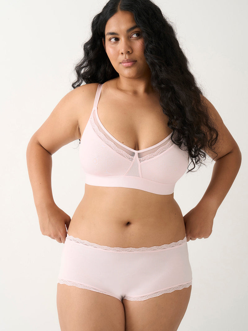 Shortie Brief - Pink-a-Boo