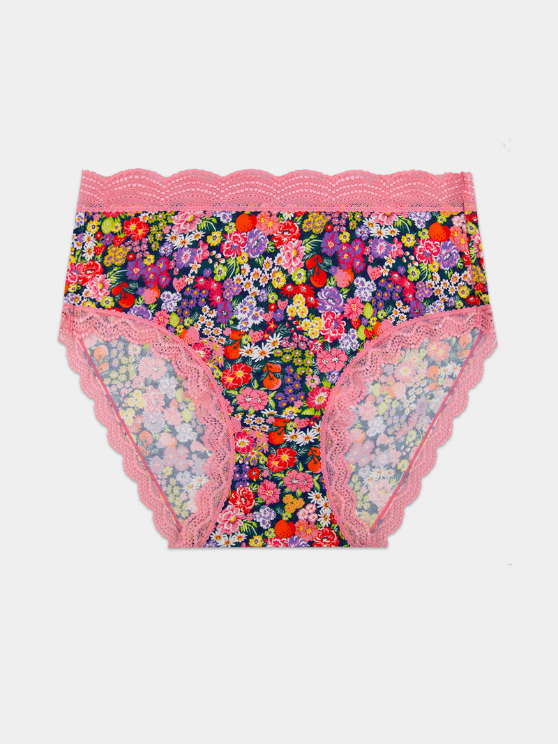 High Rise Brief - Botanical Bloom