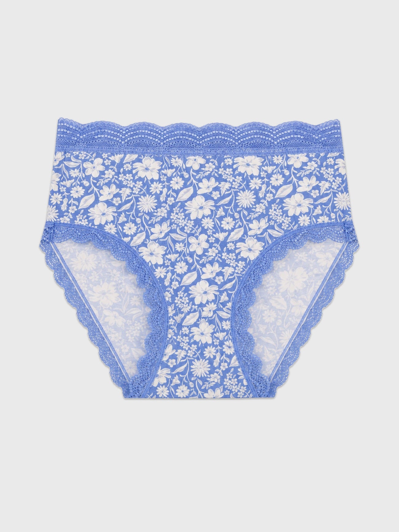 High Rise Brief - Cornflower Petals