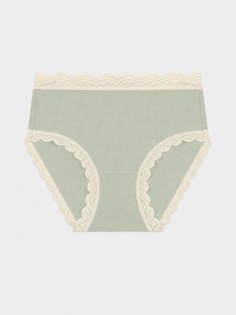 High Rise Brief - Eucalyptus Pastels
