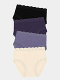 High Rise Brief Four Pack - Night Fog