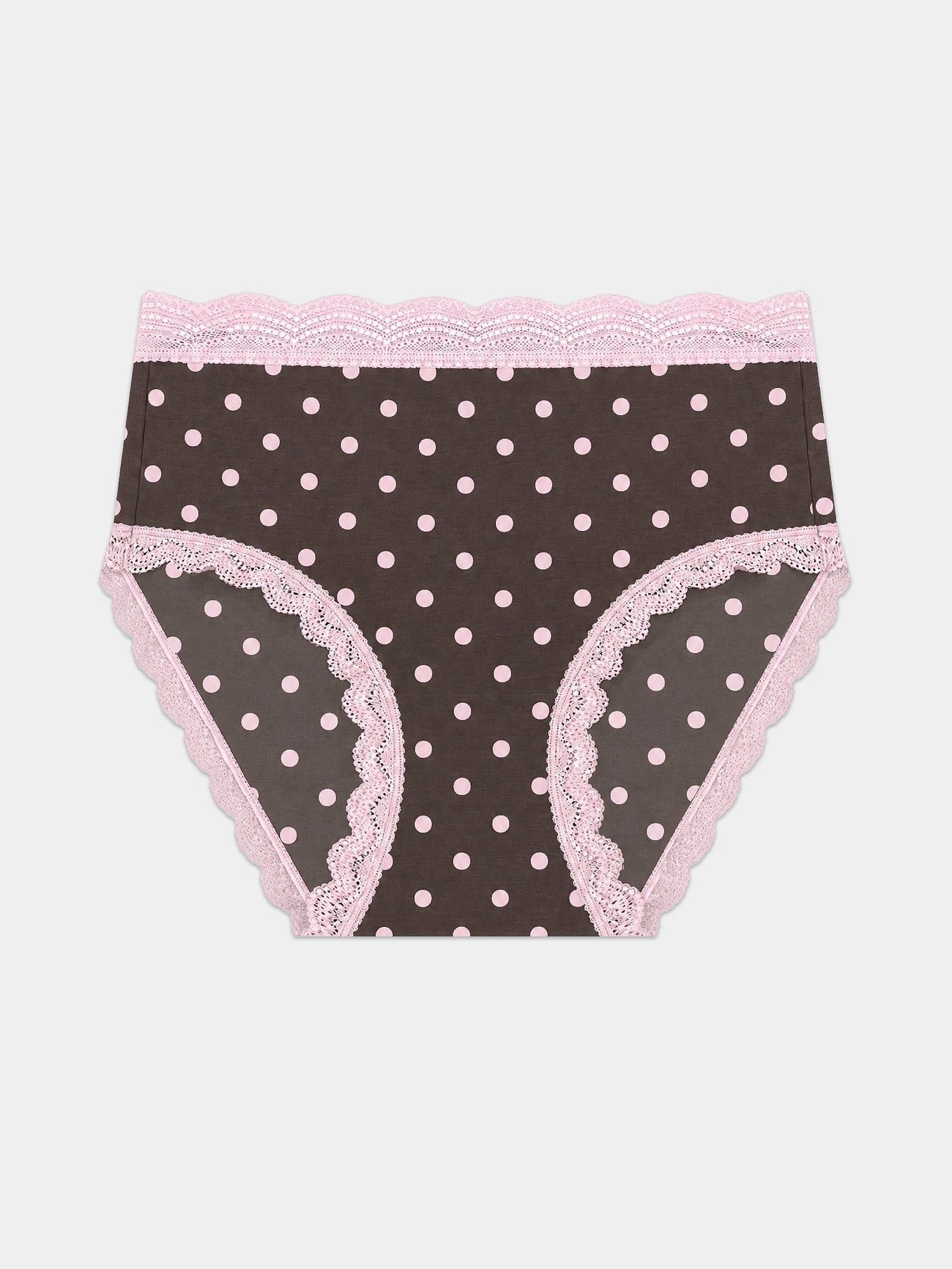 High Rise Brief - Neapolitan Polkadot