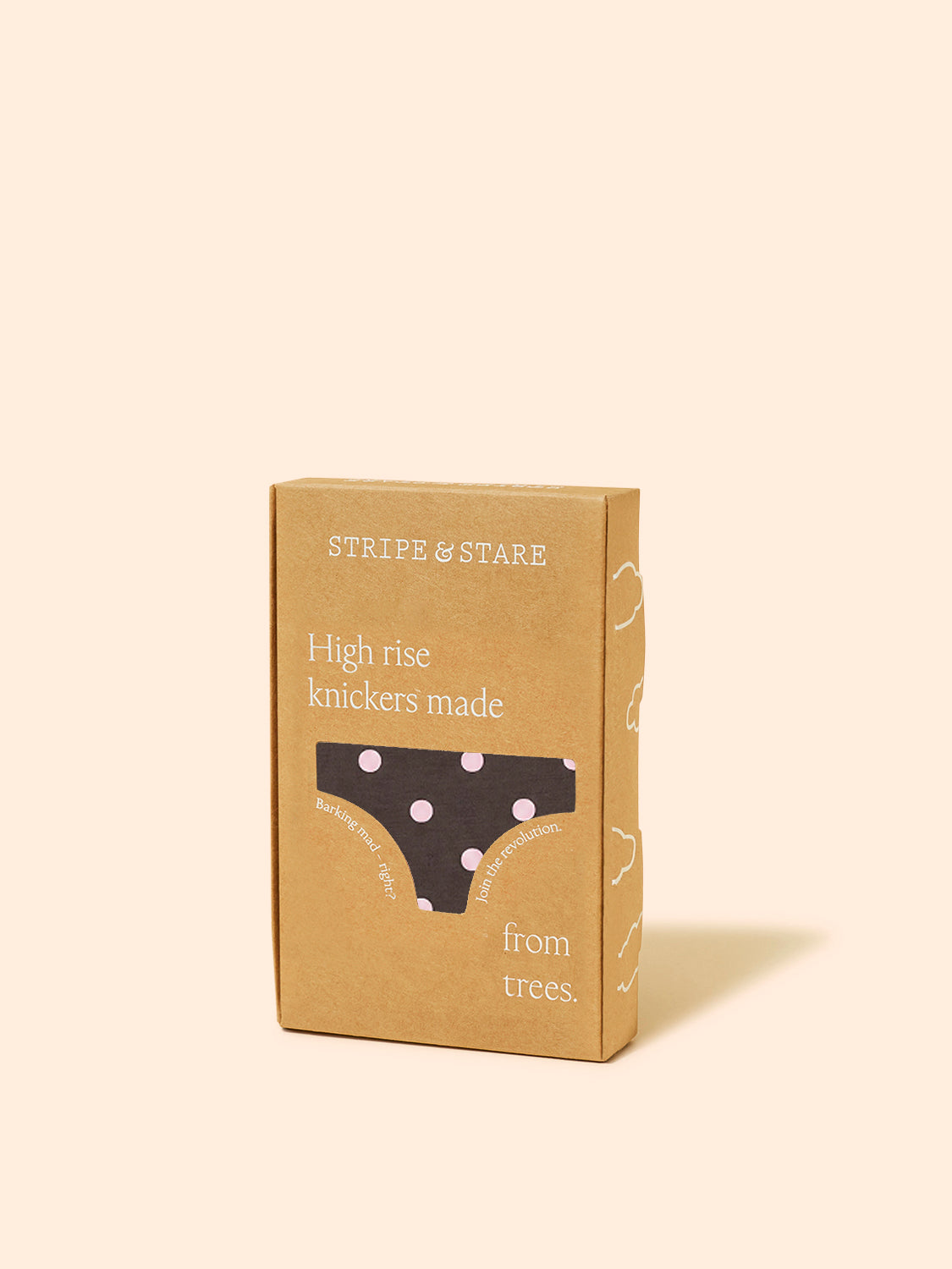 High Rise Brief - Neapolitan Polkadot