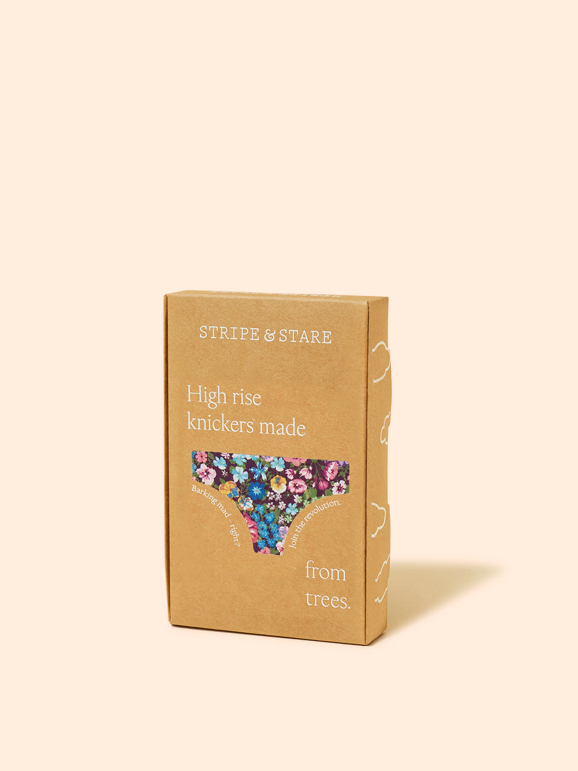 High Rise Brief - Pansy Pop