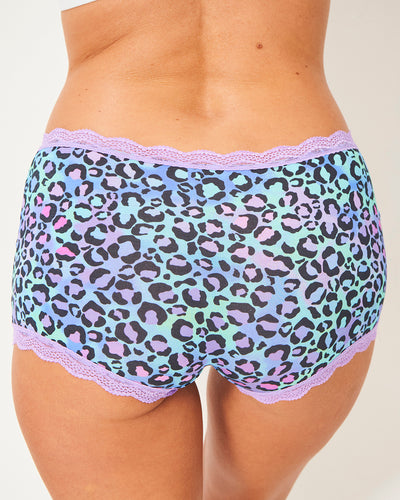 Hipster Brief - Galaxy Leopard Stripe & Stare