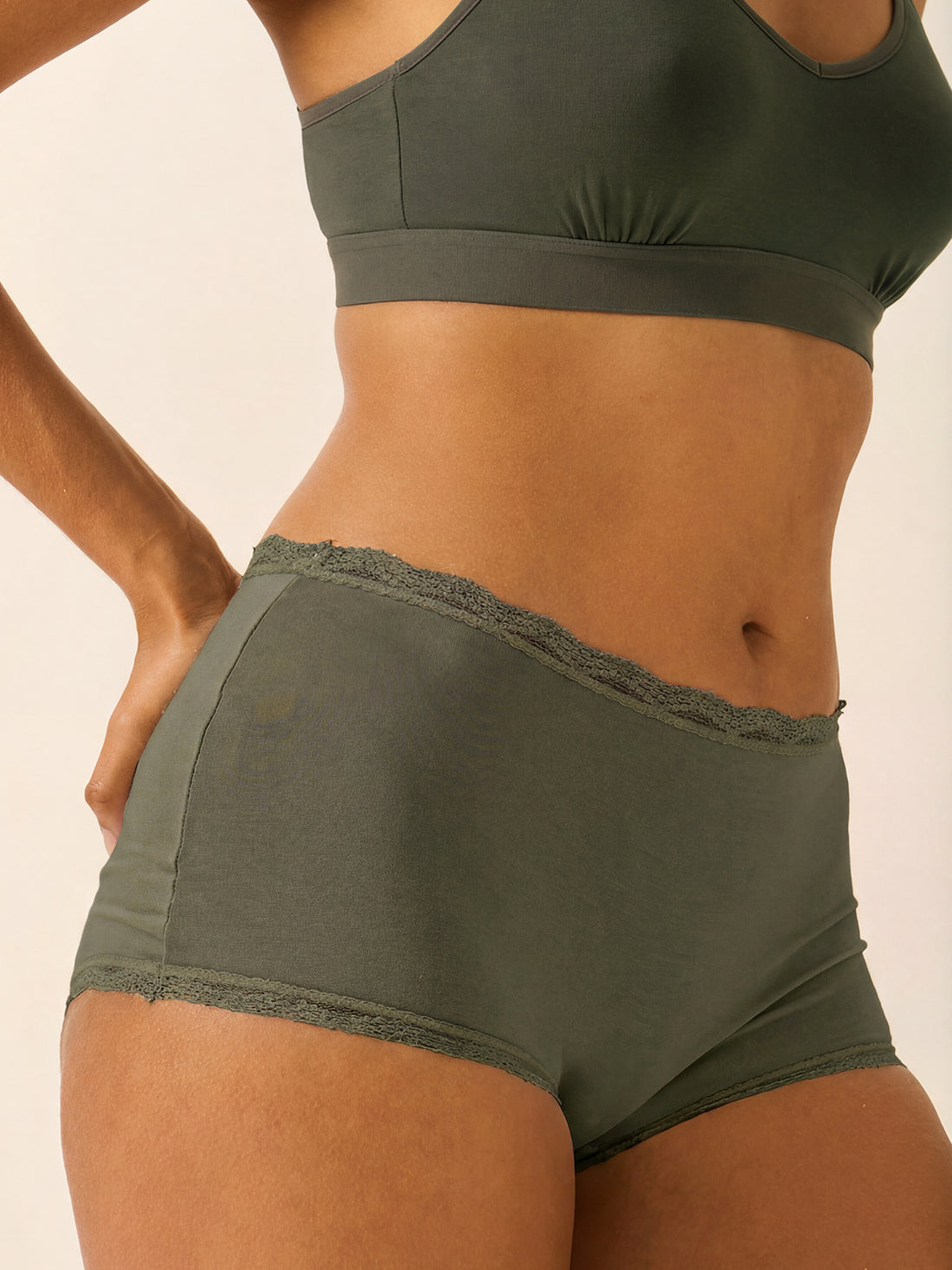 Hipster Brief - Modern Khaki