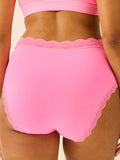 High Rise Brief - Hot Pink