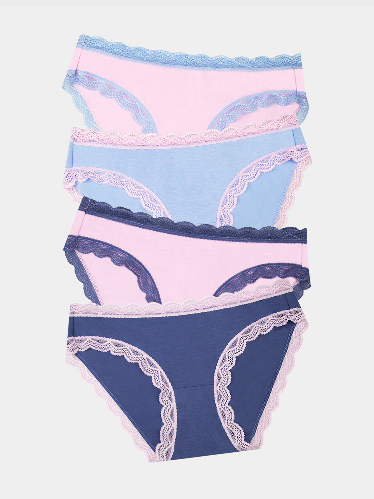 The Original Brief Four Pack - Indigo Tones Charming Garment Enterprises Co