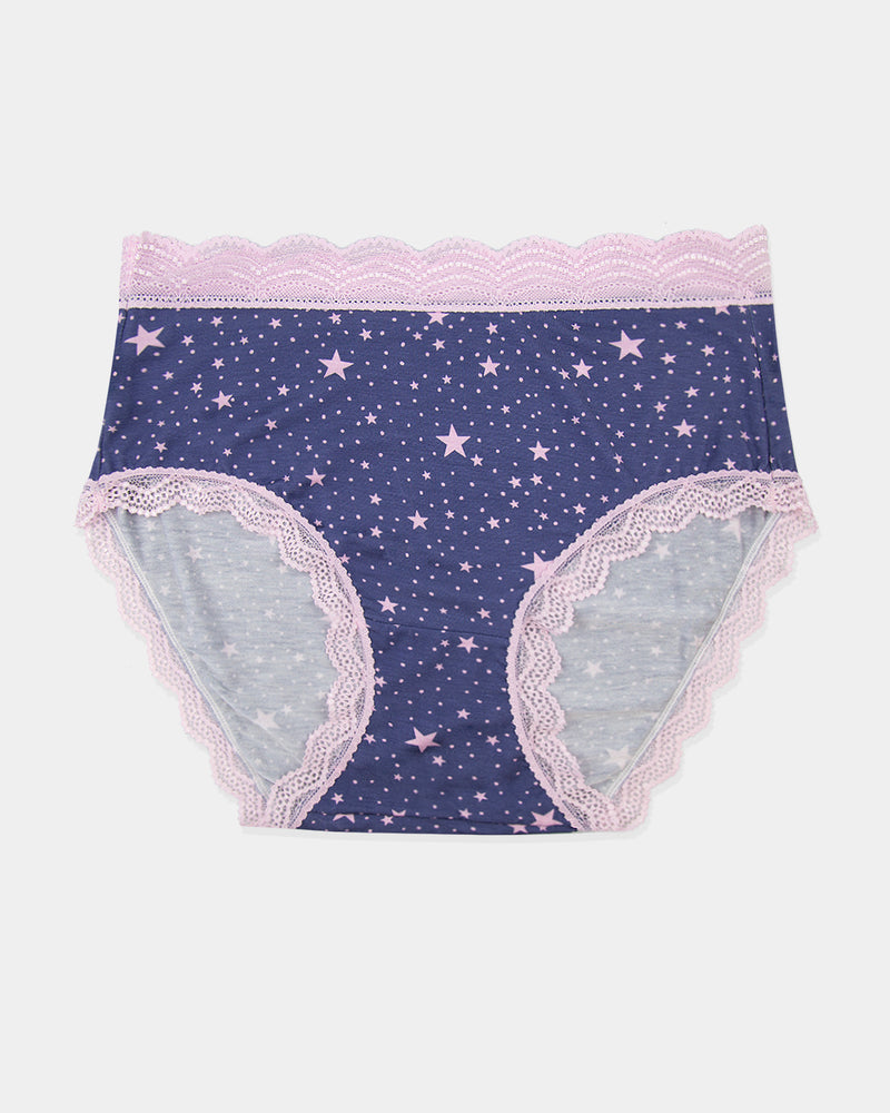 High Rise Brief - Indigo and Pirouette Stars Charming Garment Enterprises Co