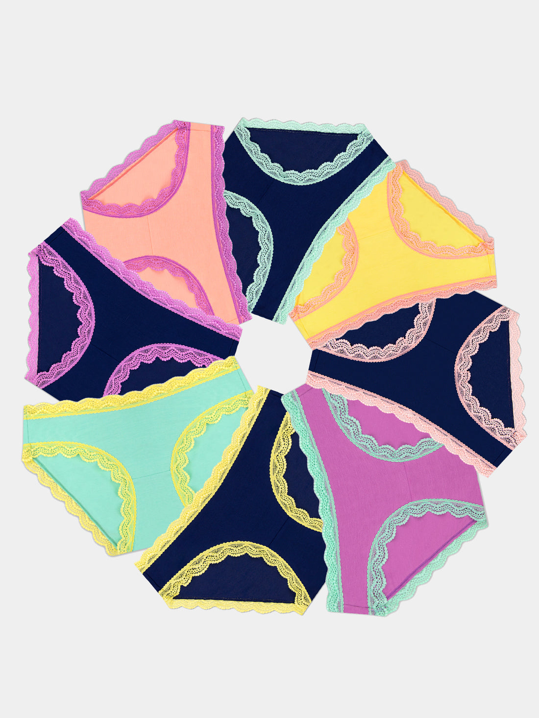 The Original Brief Eight Pack - Pastels Box Wholegood Inter-United Ltd