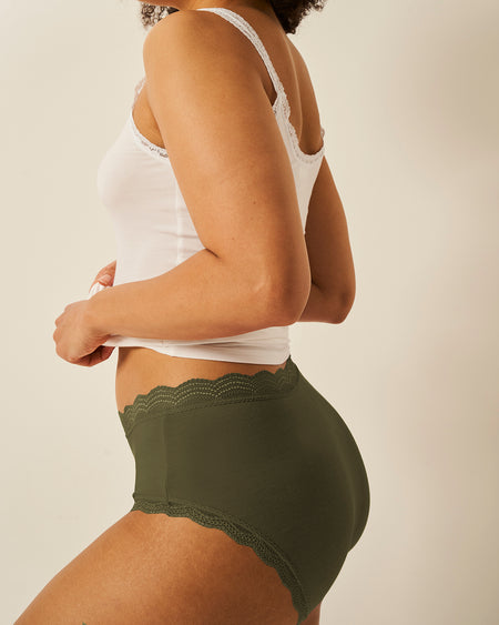High Rise Brief - Modern Khaki