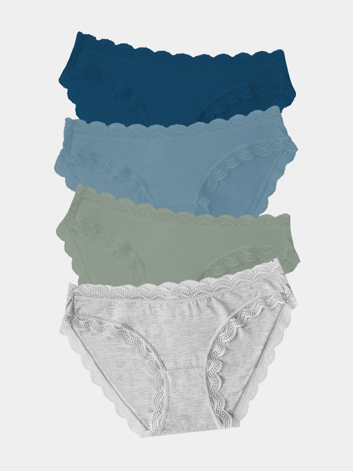 The Original Brief Four Pack - Khaki Charming Garment Enterprises Co