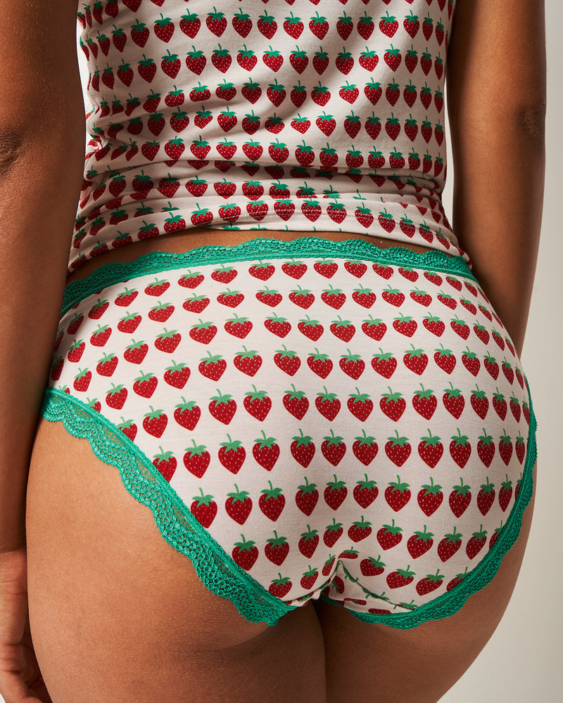 The Original Brief Four Pack - Strawberry Dreams Charming Garment Enterprises Co