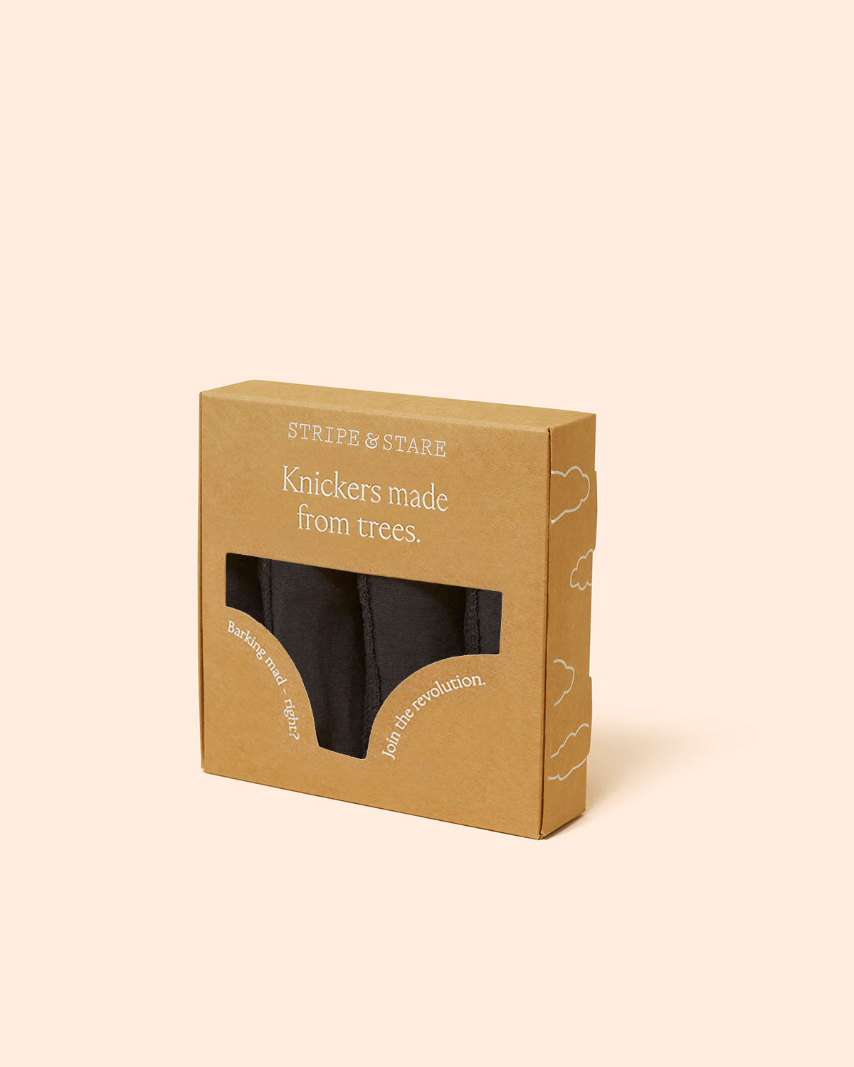 Hipster Brief Four Pack - Black