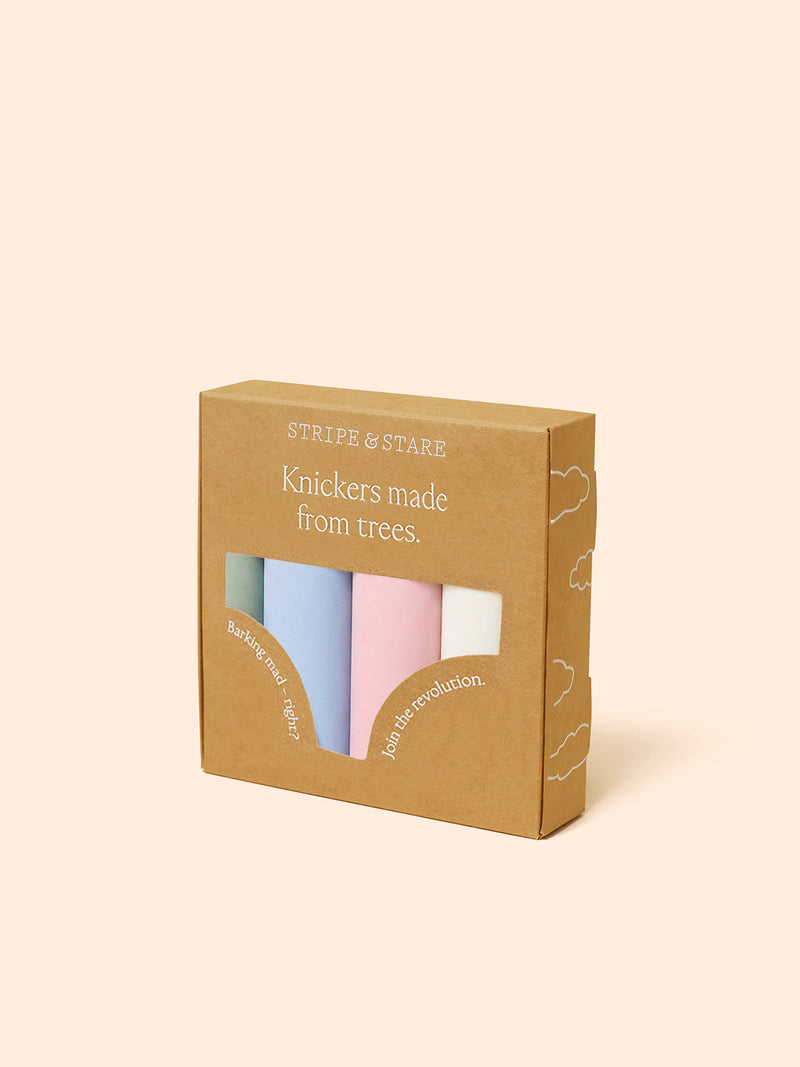 The Original Brief Four Pack - Eucalyptus Pastels