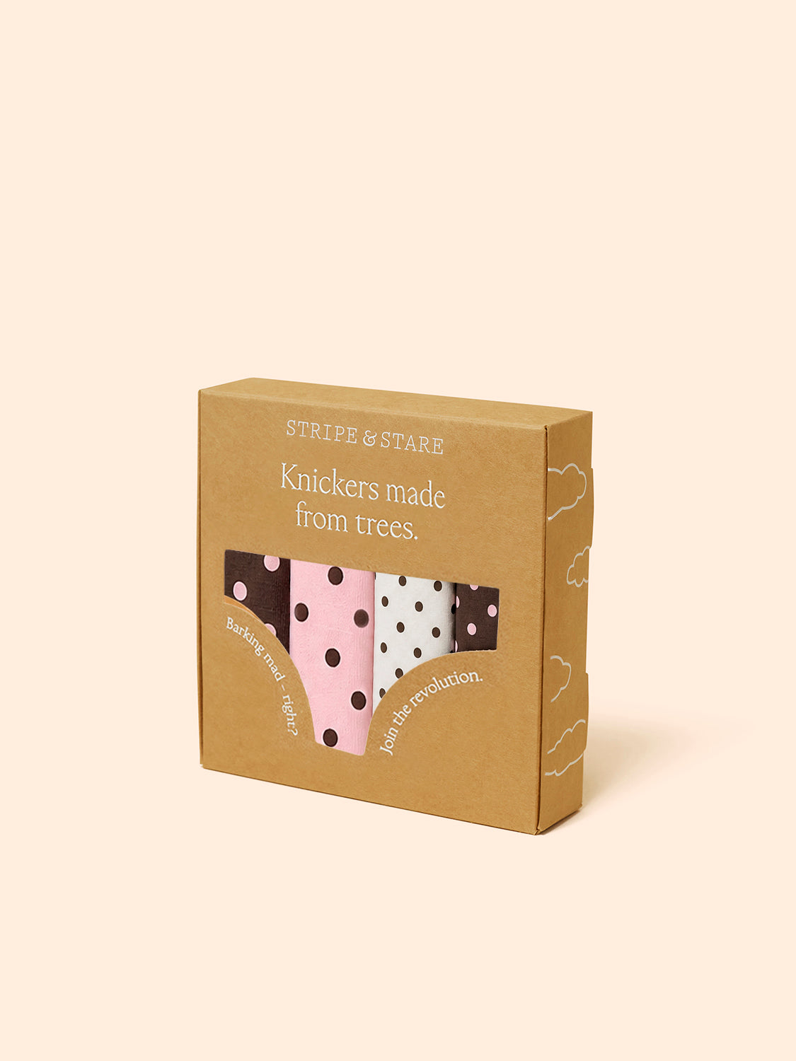 The Original Brief Four Pack - Neapolitan Polkadot