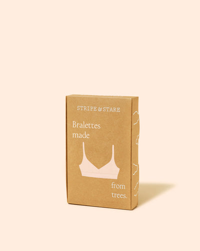 Lace Square Bra - Sand Stripe & Stare