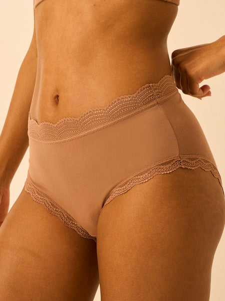 High Rise Brief - Latte