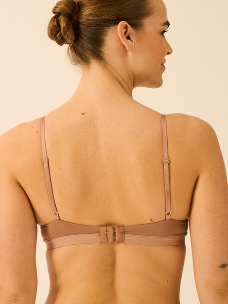 Smooth Sculpt Padded Bra - Latte