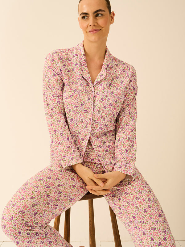 Long Pajama Set - Lavender Haze