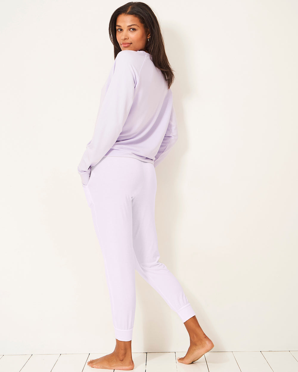 Lounge Pant - Lavender  TENCEL™ Loungewear – Stripe & Stare USA