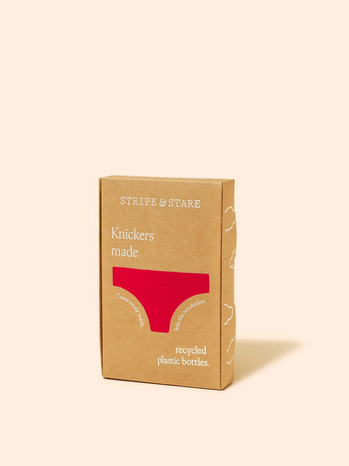 Eco Lace Original Brief - Lipstick Red Hop Lun Limited