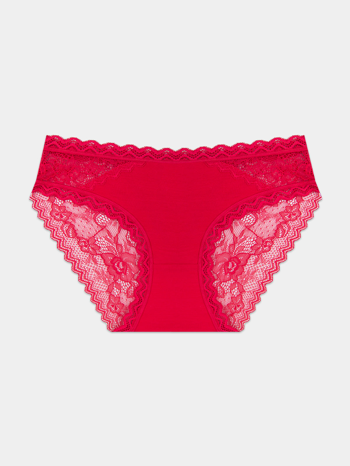 Eco Lace Original Brief - Lipstick Red Hop Lun Limited