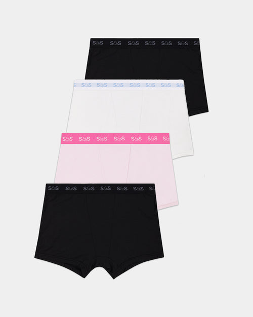 Women's Boxer Four Pack - The Logo Edit