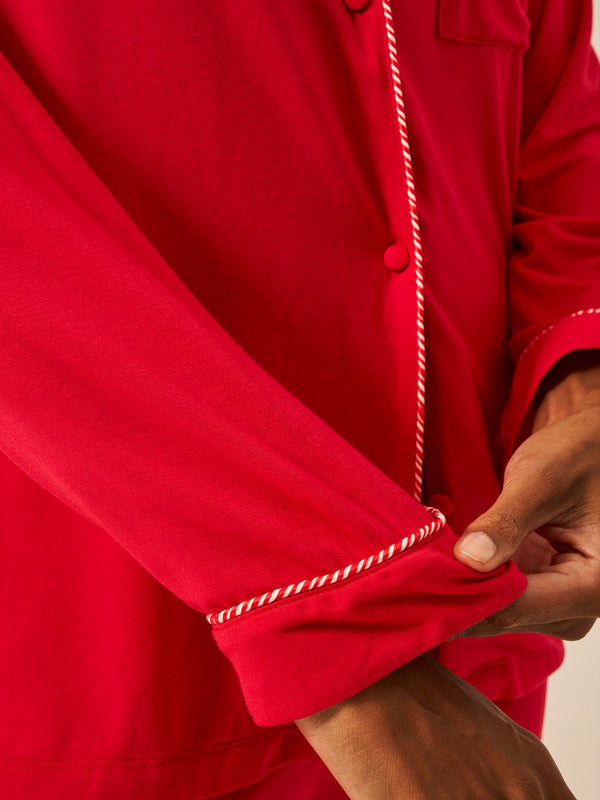 Long Pajama Set - Lipstick Red Wholegood Inter-United Ltd