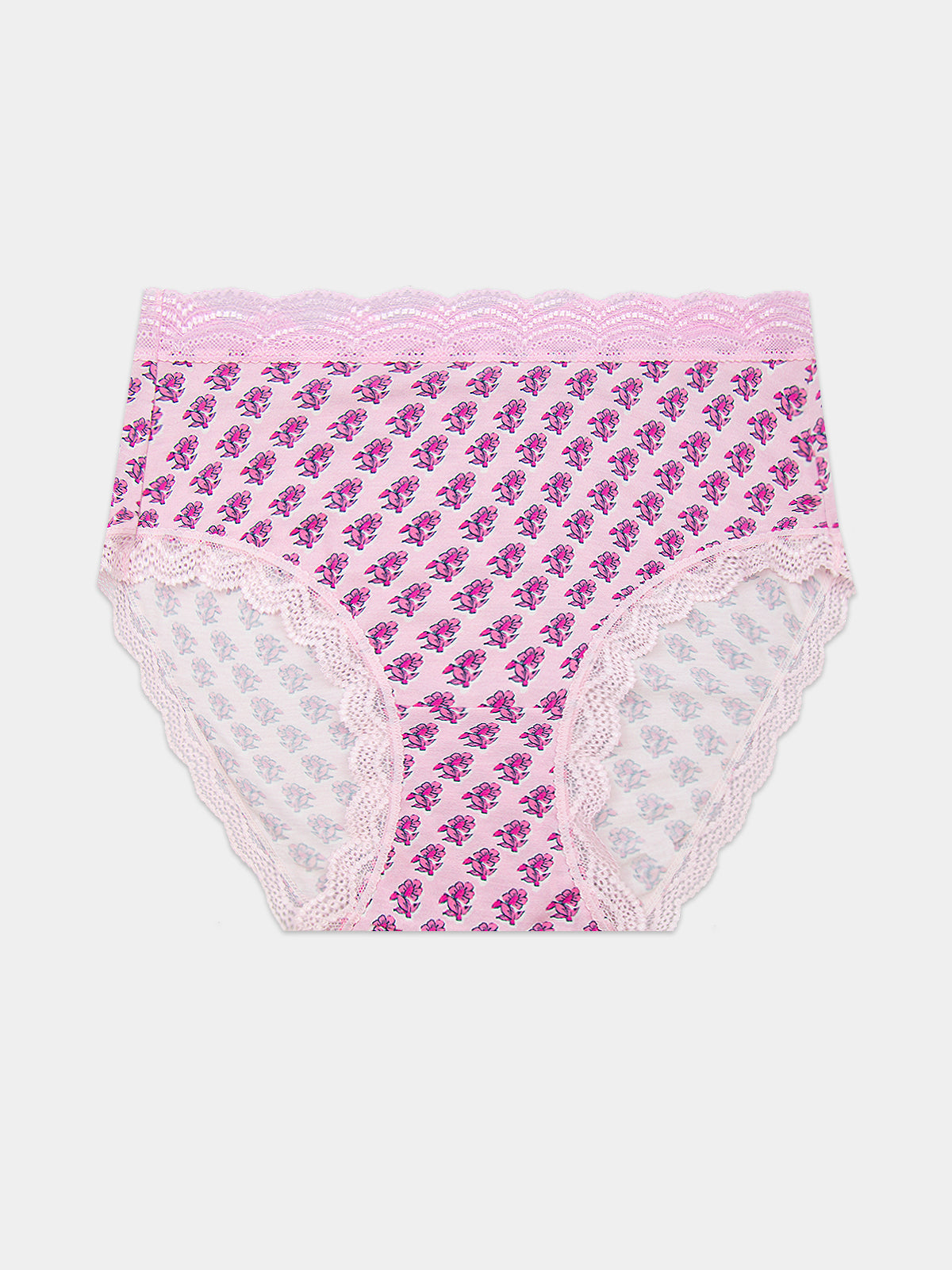 Marea X S&S High Rise Brief - Flower Stamp Charming Garment Enterprises Co