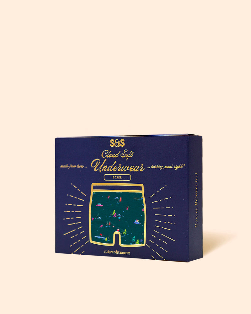 Men's Boxer - Gone Skiing