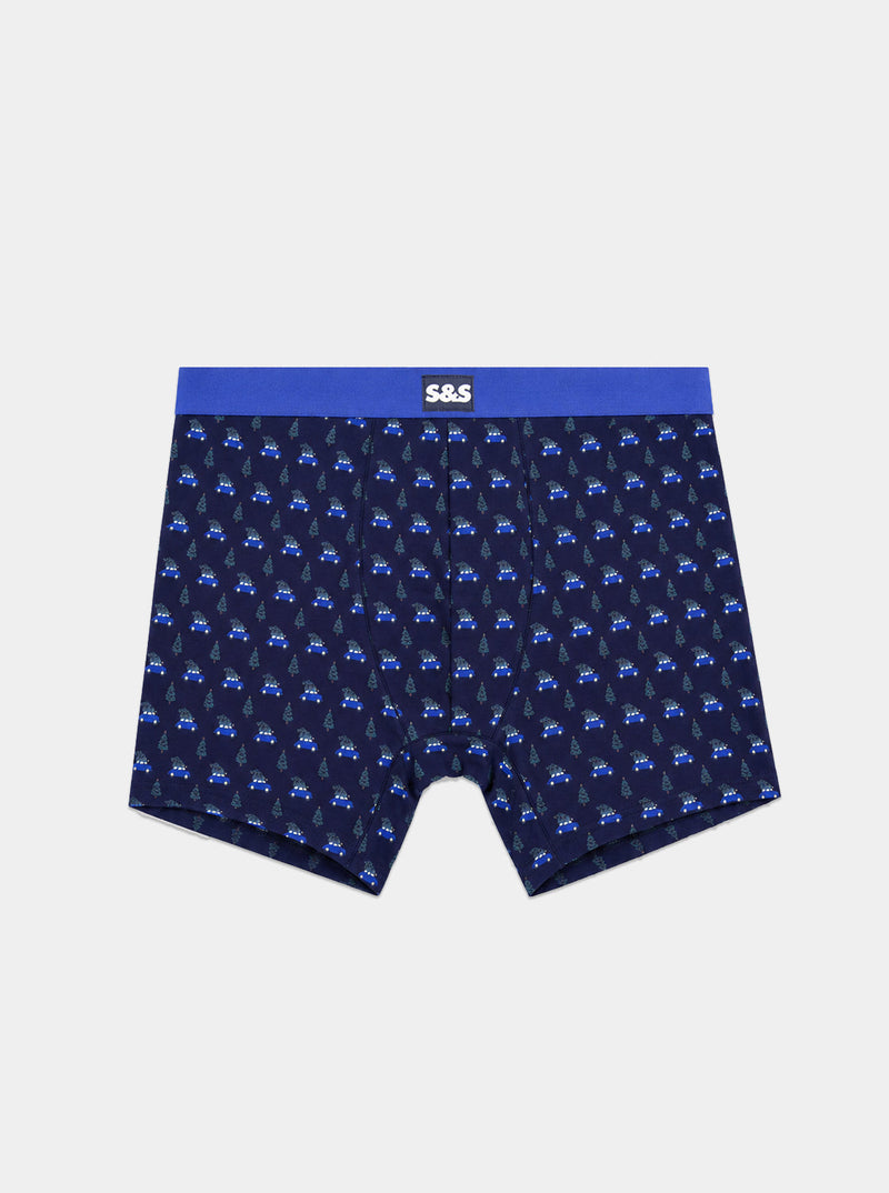 Men's Boxer - Drivin Home for Christmas