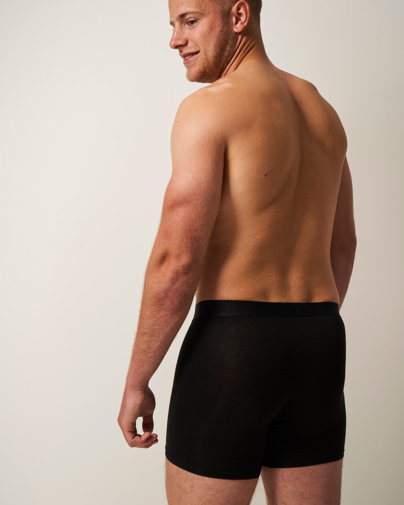 Men's Boxer Four Pack - Black Stripe & Stare
