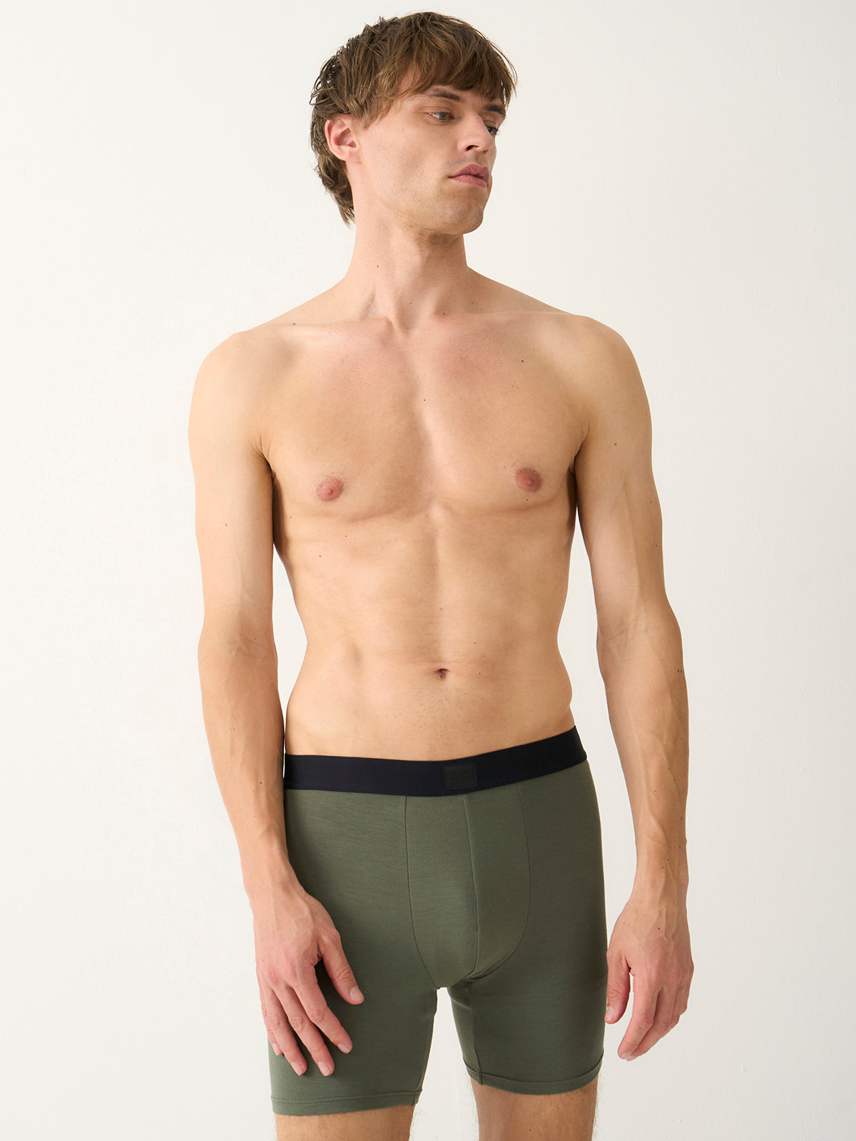 Mens Boxer - Khaki