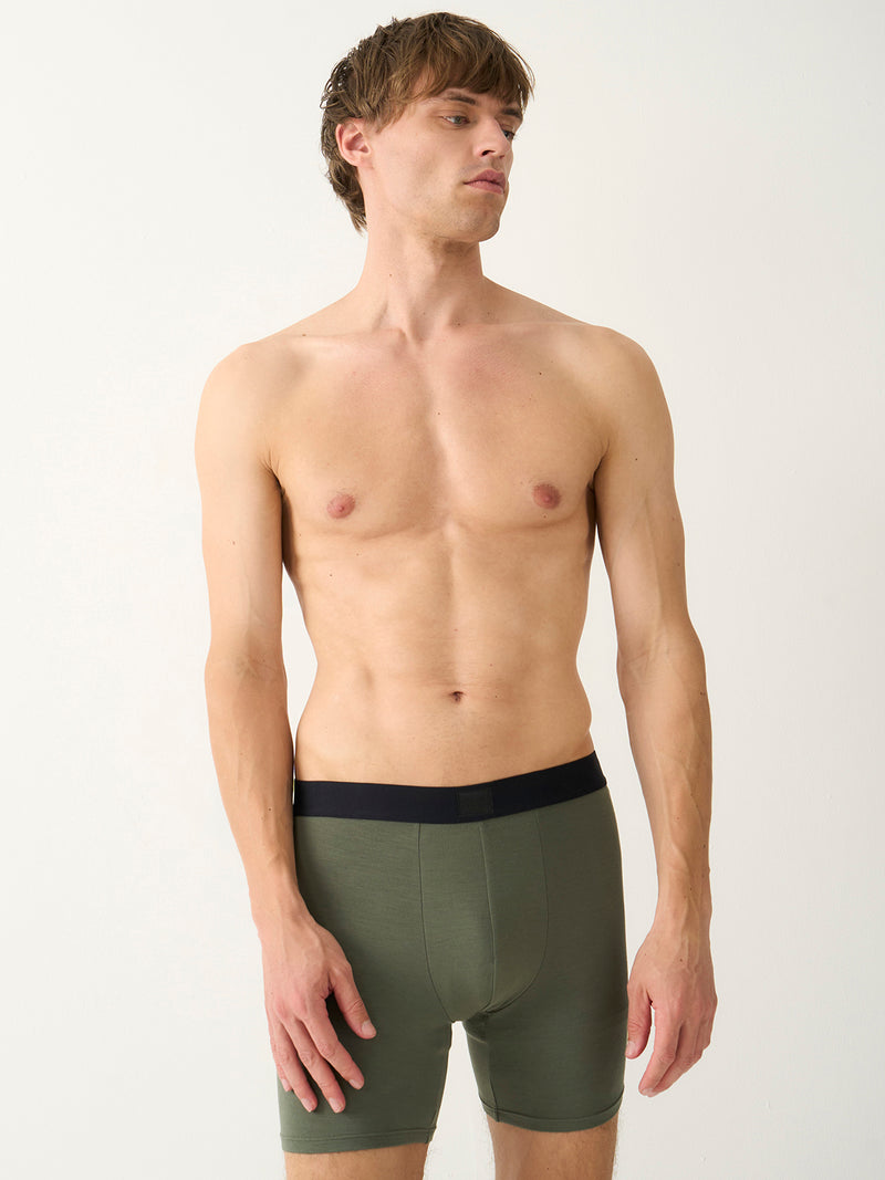 Mens Boxer - Khaki