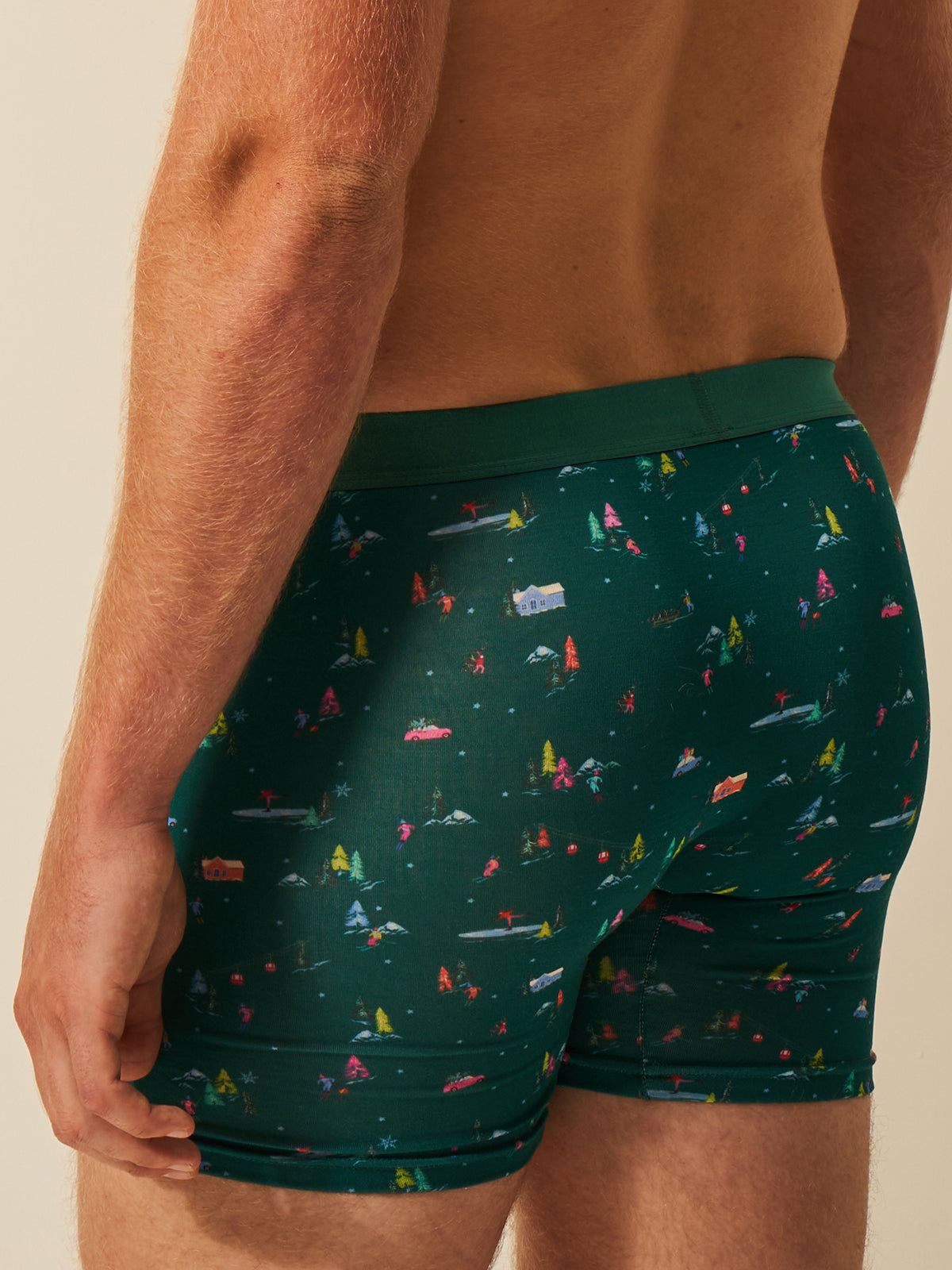 Men's Boxer - Gone Skiing