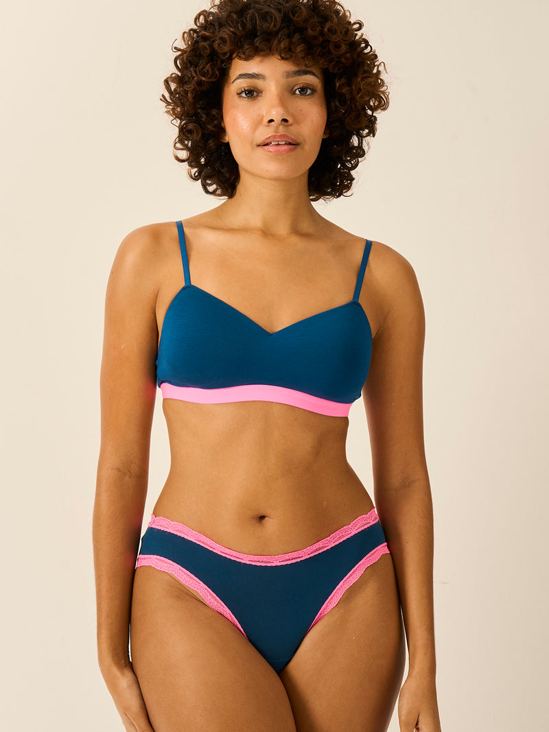 The Original Brief - Midnight Neon Pink